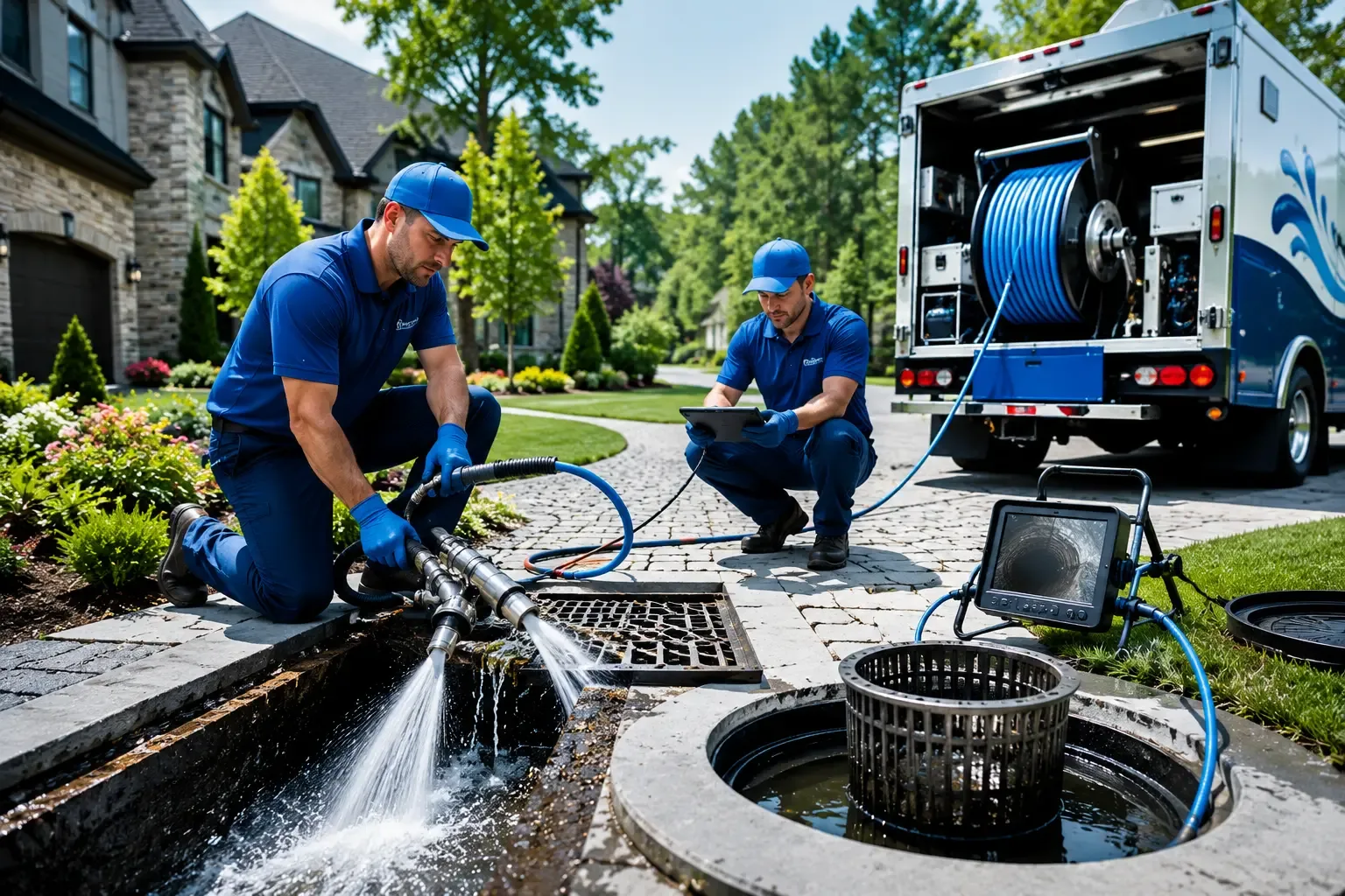 Local outdoor drain cleaning professionals in Bear Creek, AL